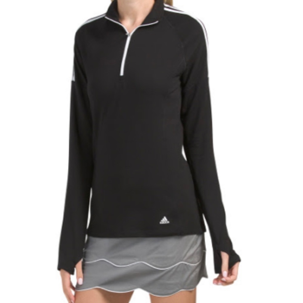 NEW! Adidas Golf Half Zip High Neck Long Sleeve Pullover Size Medium